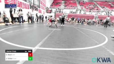 85 lbs Quarterfinal - Colton Reid, Team Nomad vs James Gibbs, Team Guthrie Wrestling