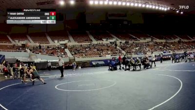 175-D3 Champ. Round 1 - Ivan Ortiz, Coconino High School vs Alexander Anderson, Show Low High School