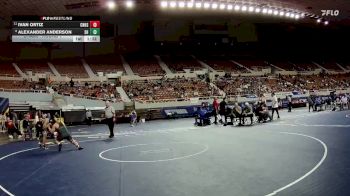 175-D3 Champ. Round 1 - Ivan Ortiz, Coconino High School vs Alexander Anderson, Show Low High School