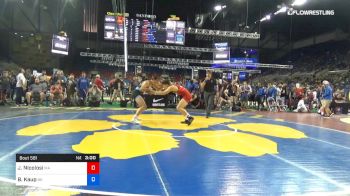 138 lbs Cons 64 #1 - Jake Nicolosi, Massachusetts vs Beau Kaup, Nebraska