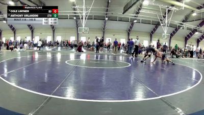 149 B Champ. Round 2 - Anthony Orlandini, St. Vincent vs Cole Lintner, Mount Union