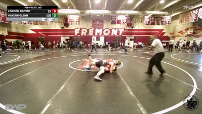 165 lbs Cons. Round 1 - London Brown, San Lorenzo Valley vs Kayden Glenn, Clovis