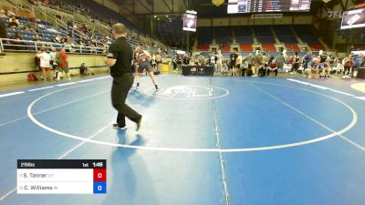 215 lbs Cons 8 #2 - Sam Tanner, UT vs Camden Williams, IN