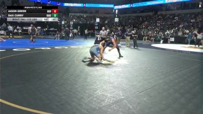 175 lbs Consi Of 16 #1 - Jason Greer, University (LA) vs Dax Curry, Rancho Bernardo (SD)