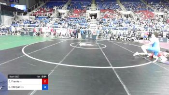 195 lbs Rnd Of 64 - Evan Franke, Iowa vs Quinlan Morgan, Minnesota