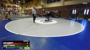 56 lbs Semifinal - Leo Cherniss, So Cal Hammers vs Emmett Martin, NexGen