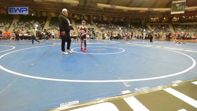 110 lbs Semifinal - Jaxon Fry, Eufaula Ironheads Wrestling Club vs Kamari Chatman, Bookert T Washing/Carver