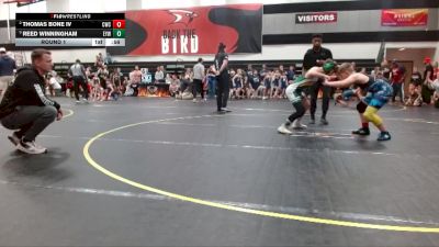 115 lbs Round 1 - Thomas Bone Iv, Cobra Wrestling Club vs Reed Winningham, Summerville Takedown