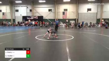 61 lbs Semifinal - Jaxson Avery, Pikes Peak Warriors vs Cason Hoefer, Neligh-Oakdale