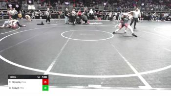 138 lbs Round Of 16 - Chance Hensley, Terminator Wrestling Academy vs Blake Slavin, Trailhands