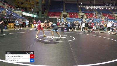 190 lbs Cons 4 - Elijah Diakomihalis, NY vs Aidan Ysaguirre, AZ