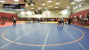 144 lbs Champ. Round 2 - Royden Liang, American vs Chase Bickmore, Arcata