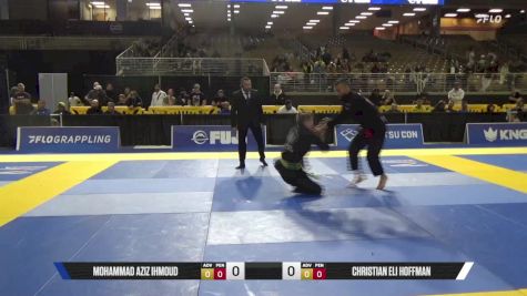 Mohammad Aziz Ihmoud vs Christian Eli Hoffman 2025 Pan Jiu Jitsu IBJJF Championship