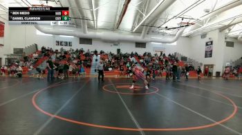 285 lbs Semifinal - Daniel Clawson, Riverton vs Ben Niedo, Wyoming Indian