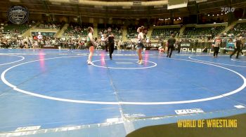 150 lbs Semifinal - Makayla Liska, Team Valley Wrestling Club vs Laila Hustoles, Reverence Wrestling Club