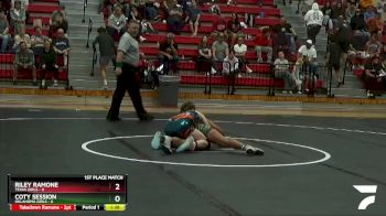 116G Finals (2 Team) - Coty Session, Oklahoma Girls vs Riley Rayome, Texas Girls