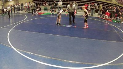 75 lbs Semis - Ryder Yates, Delta Wrestling Club vs Matthew Wilson, Elite Wrestling