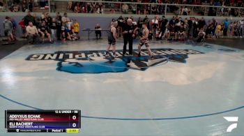 98 lbs Round 2 - Addyxus Echak, Mid Valley Wrestling Club vs Eli Bachert, North Pole Wrestling Club
