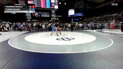 126 lbs Cons. Quarters - Raymond Castillo, CA vs Parker Wickam, CO