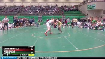 215 lbs Placement Matches (8 Team) - Dustin Edenfield, Camden County vs Aaron Riner, Buford