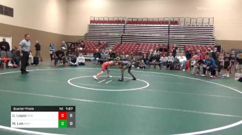 65 lbs Quarterfinal - Urijah Lopez, Burnett Trained (OH) vs Malcolm Lee, Whitted Trained Black (TX)