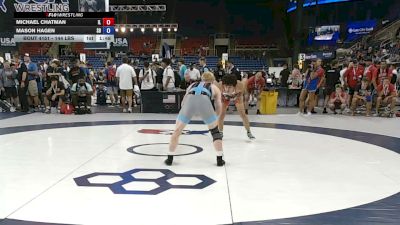 144 lbs Champ. Rd Of 128 - Michael Chatman, Illinois vs Mason Hagen, South Dakota
