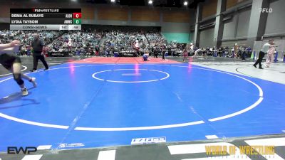 147 lbs Consolation - Dema Al Rubaye, Aloha vs Lydia Taysom, Arctic Warriors Wrestling Club