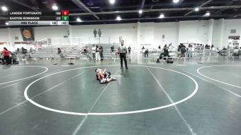 86 lbs 2nd Place - Landen Fortunato, Threshold WC vs Easton Robinson, Legends Of Gold LV