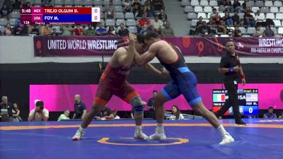 97 kg Bronze - Michial Foy, USA vs Dorian Trejo, MEX
