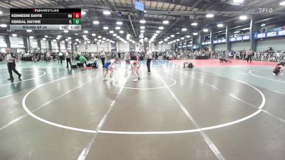 107 lbs Round Of 64 - Kennedie Davis, MA vs Kendal Haynie, FL