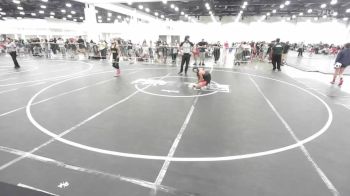 109 lbs Quarterfinal - Zailey Lozano, Valley Bad Boys vs Nielle Saucedo, Stars And Stripes