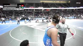 I-285 lbs Cons. Semi - Kevin Crowe-Bailey, Minisink Valley vs William Wortkoetter, St. Francis