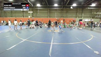 28 kg Rr Rnd 4 - Olivia Rex, PA West 2 - GK8E vs Maeve Fernald, New England Trappers Red - GK8E