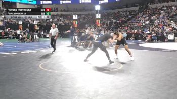 165 lbs Quarterfinal - Cross Rodriguez, Calvary Chapel/SA (SS) vs Kaleo Garcia, Gilroy (CC)