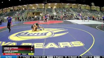 147 lbs Round 3 (4 Team) - Carson Alvarez, South Medford vs Josue Guttierez, Tualatin