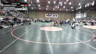 138 lbs Cons. Round 3 - Robinson Yoshino, McDonald County vs Hunter Spencer, Sand Springs