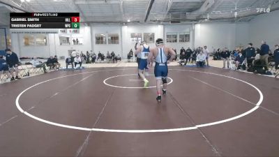 215 lbs Cross Bracket (8 Team) - Tristen Padget, William Penn Charter School vs Gabriel Smith, Hill School