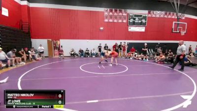 175 lbs Round 4 (6 Team) - Matteo Nikolov, WAR vs JT Lowe, Pirate Wrestling Club