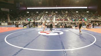 4A-120 lbs Cons. Round 1 - Antonio Grooman, Laramie vs Brysn Traub, Sheridan