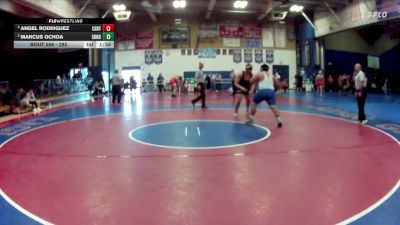 285 lbs Semifinal - Angel Rodriguez, Centennial (Corona) vs Marcus Ochoa, Serrano