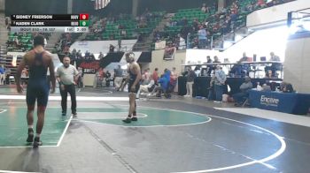7A 157 lbs Semifinal - Sidney Frierson, Hoover vs Kaden Clark, Bob Jones