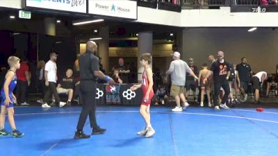 78 lbs Cons. Sub-quarters - Landon Roberts, Big Game Wrestling Club vs Carter Vollmer, Team Donahoe