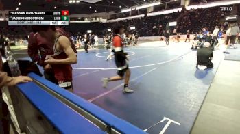 113 lbs Cons. Round 4 - Hassan Orozganni, Auburn Mountainview vs Jackson Mostrom, Liberty (Issaquah)