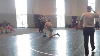 285 lbs Quarterfinal - Jacob Levy, North Carolina vs Garrett Tyre, Coker