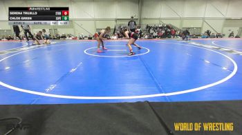 100 lbs Rr Rnd 1 - Serena Trujillo, Storm Wrestling Center vs Chloe Green, Super Girls 7-12