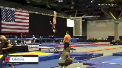 Bradyn Fowler - Double Mini Trampoline, Panhandle Perfection - 2021 USA Gymnastics Championships