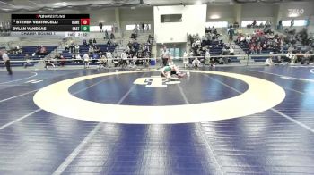 157 lbs Champ. Round 1 - Steven Ventricelli, Oswego State vs Dylan Vanegas, Castleton