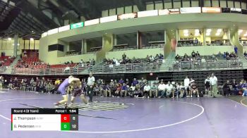 145 lbs Round 4 (8 Team) - Gavin Pedersen, Grand Island vs Joel Thompson, Norfolk