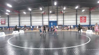 88 lbs James Messina, New Jersey vs Teagan VanBebber, California Silver