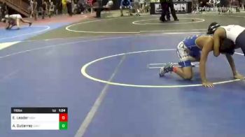 116 lbs Round Of 16 - Elijah Leader, High Voltage vs Alex Gutierrez, Central Catholic